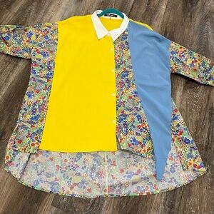 Gabby Isabella unique and artsy shirt New  City Chic